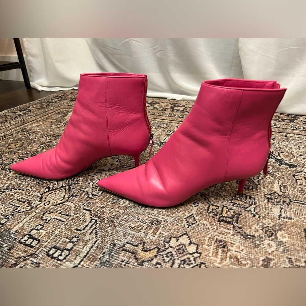 Alexandre Birman Kittie Ankle Boot - Blossom Pink